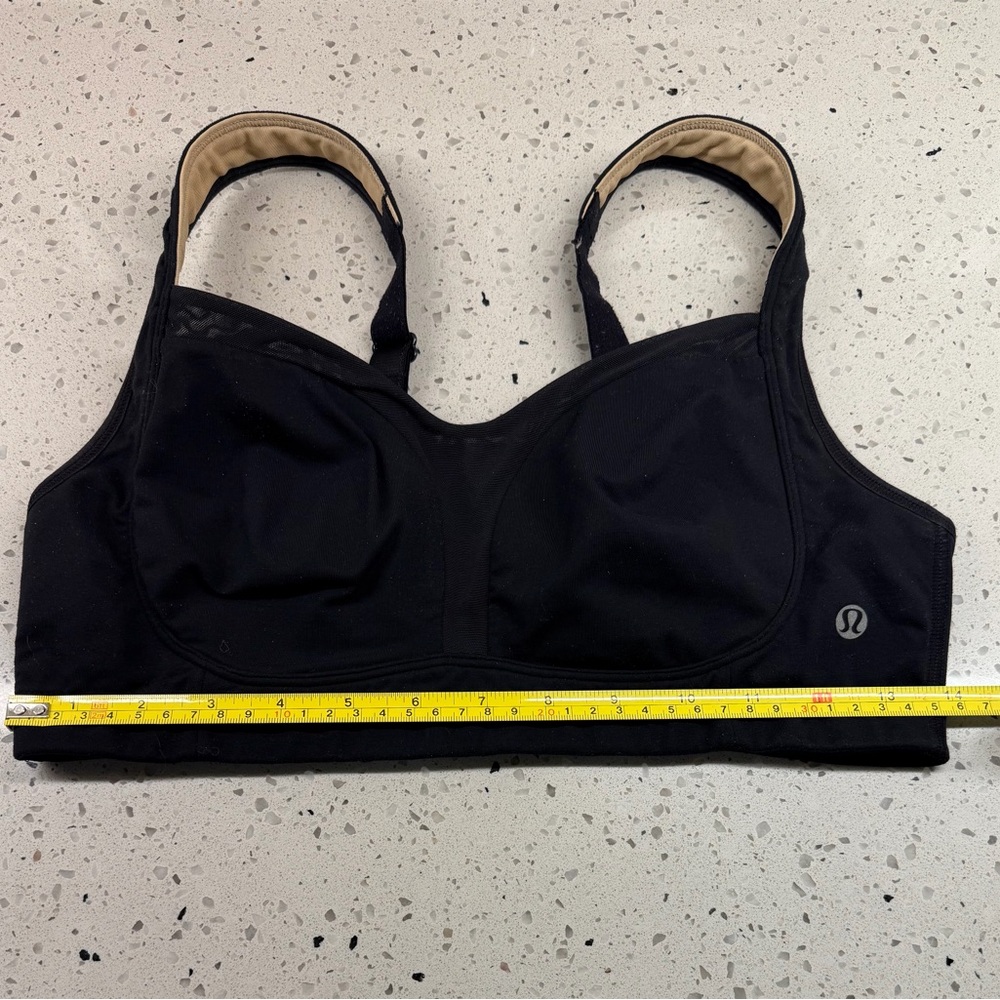 Lululemon athletica Black Supportive Sports Bra